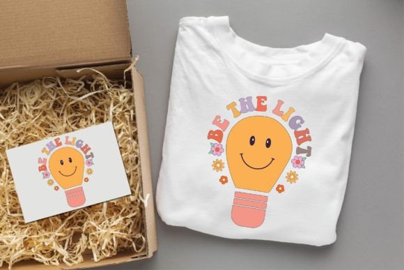 Be the Light 2 Groovy Christian Design: T-Shirt Designs Review