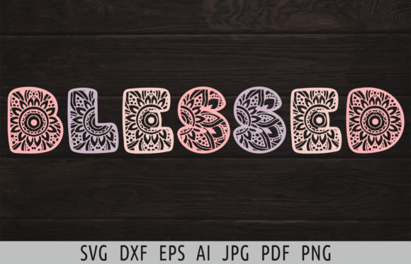 Blessed Svg Christian Quotes Religious for Crafts