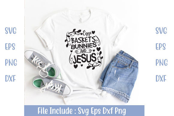 Eggs Baskets Bunnies and Jesus SVG File Review