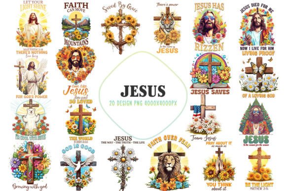 Inspirational Christian Art Collection: T-Shirt Designs