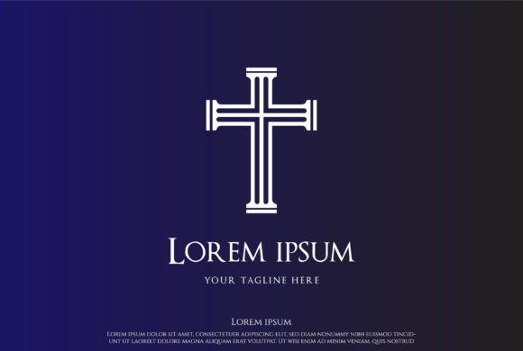 Jesus Christian Cross Church Chapel Logo: Brand Designer Review