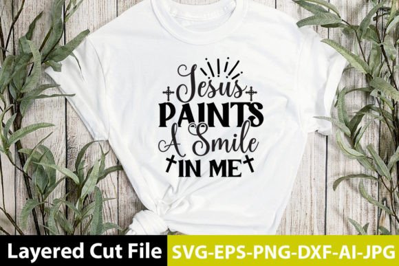 Jesus Paints a Smile in Me SVG Crafts Review