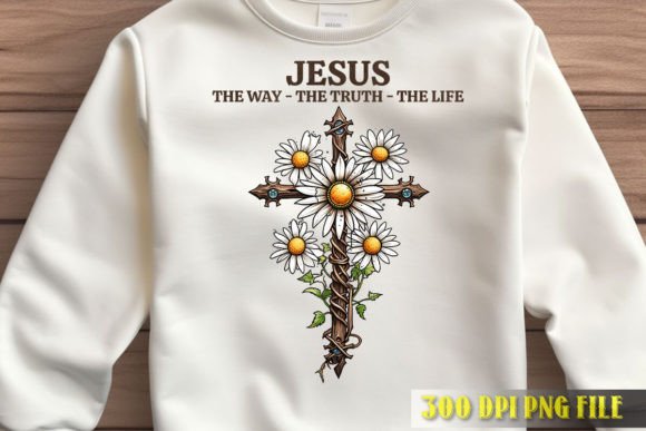 Jesus the Way Truth Life Cross T-Shirt Designs Reviewed