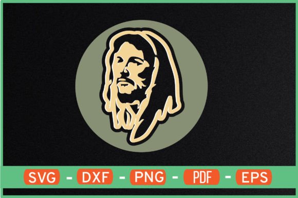 Jesus Vector Vintage T-Shirt Designs SVG: Crafts Design Asset